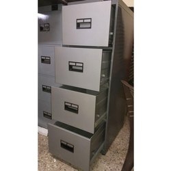 Spanco Black File Cabinet